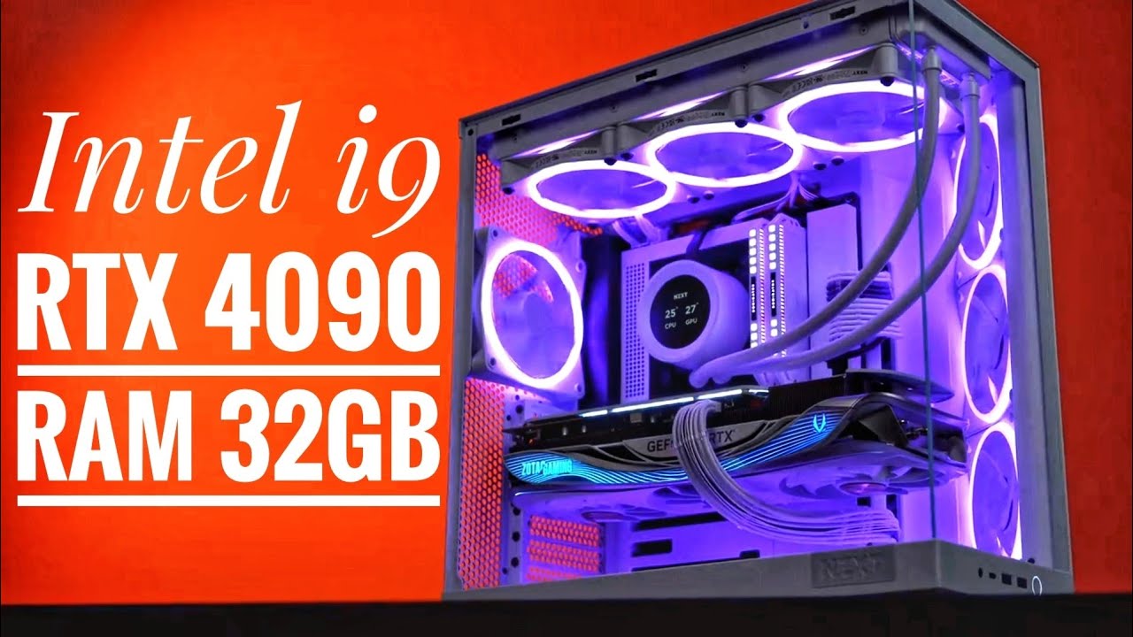 Relaxing pc building | i9-14900k | RTX 4090 | NZXT Z790 | NZXT H6 Flow | ASMR-Edition |