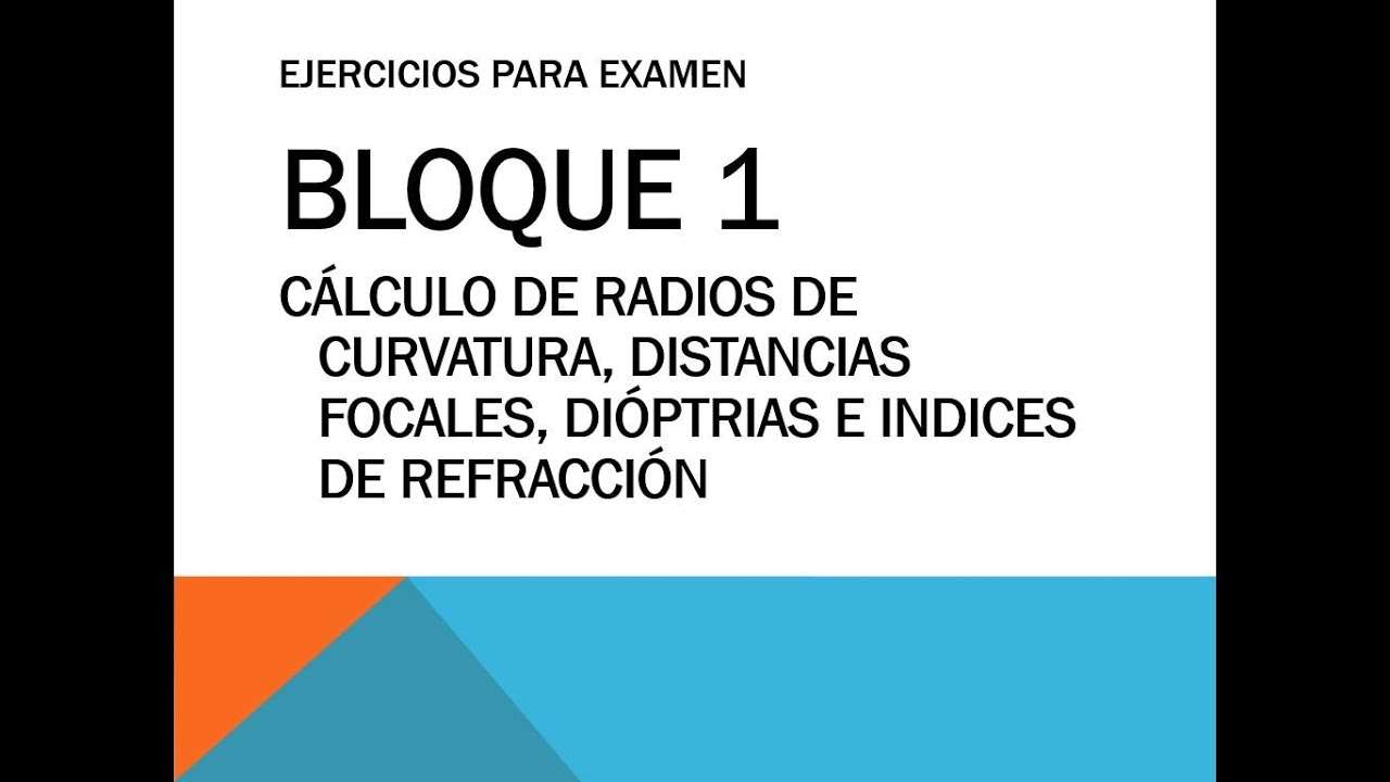 TALLER OPTICO  BLOQUE 1