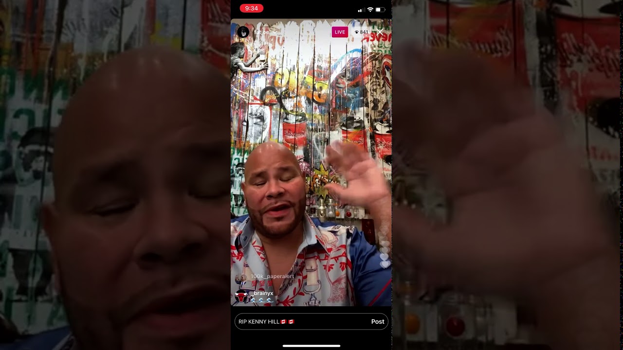 Fat Joe remembers Kenny Hill #TFJS #FATJOE