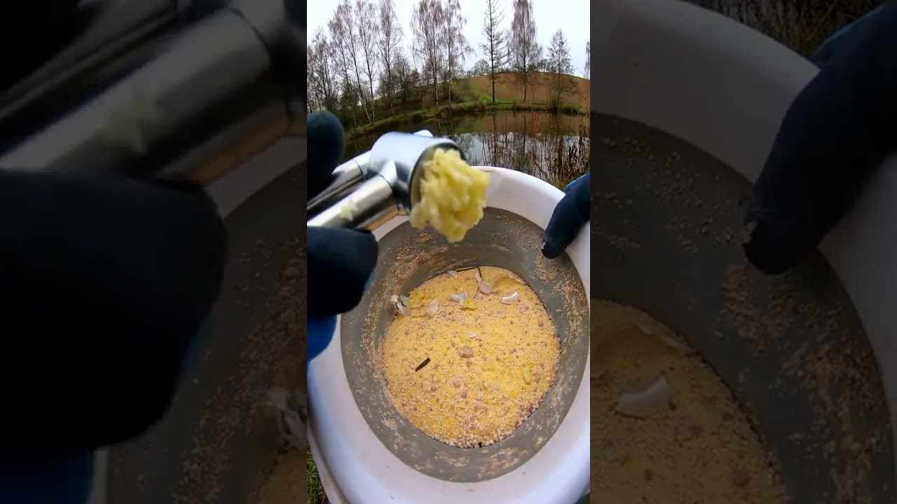 Knoblauch Grundfutter Rezept zum selber machen #rezept #grundfutter #angelfutter #angeln