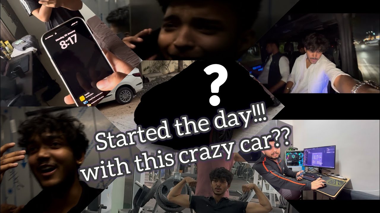 | This is my first vlog and honestly… the day started CRAZY 😳|