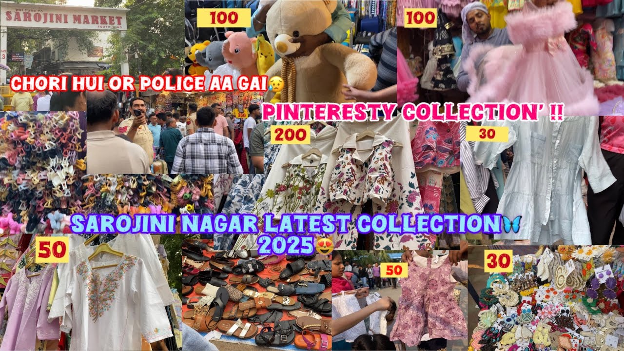 Sarojini nagar market delhi || latest summer collection✨pinteresty,collection