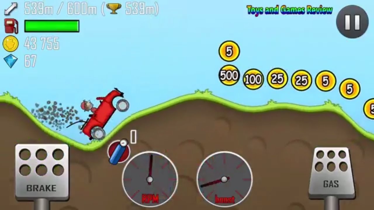 Hill Climb Racing - Android Gameplay