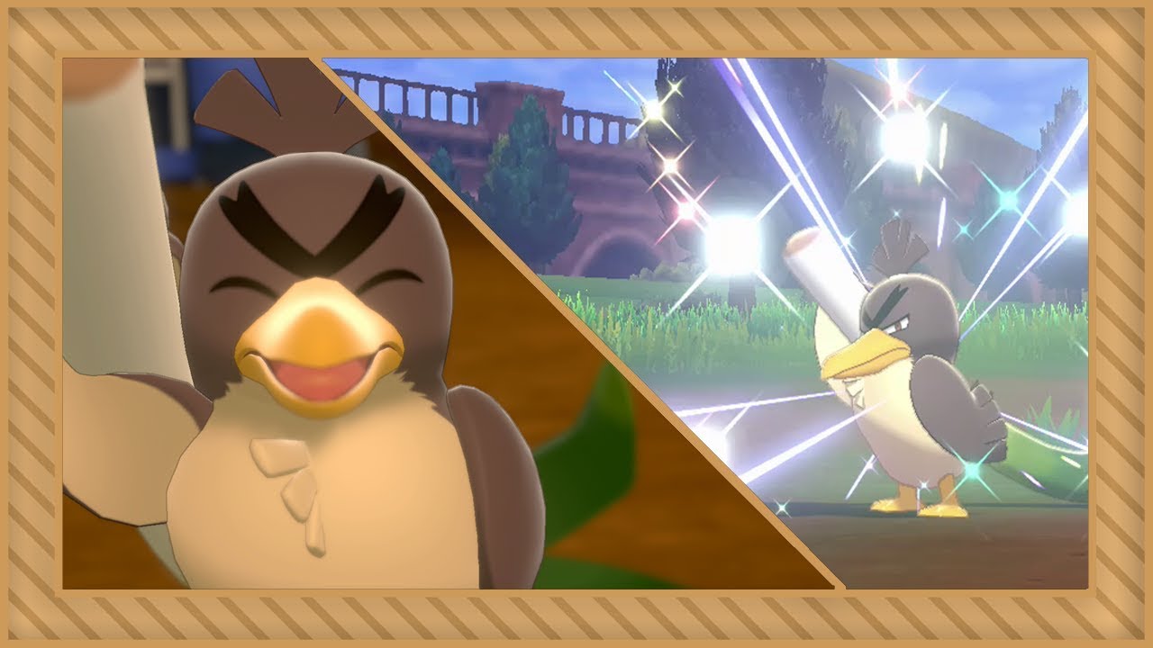[LIVE] Shiny Galarian Farfetch'd after 1,529 encounters in Pokémon Sword [Full odds]