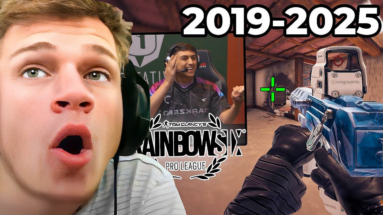 The Best R6 Pro League Clips From Every Year *JYNXZI REACTS*