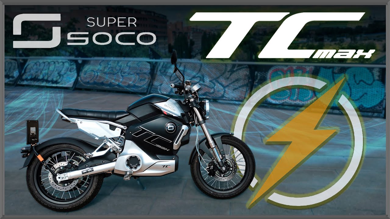 Super Soco TC Max | Тест Electric Naked | Обзор на испанском языке