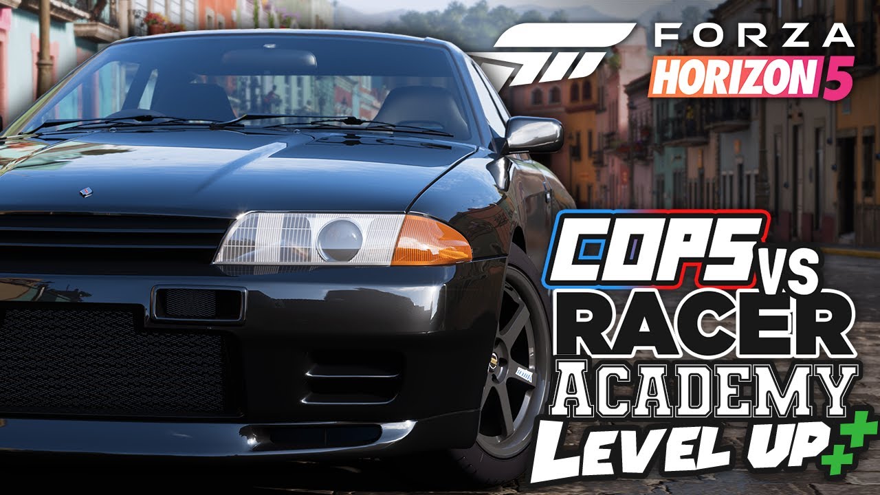 Schnapp sie alle! 😁 - COPS vs RACER Academy x Level Up - FORZA HORIZON 5 MULTIPLAYER