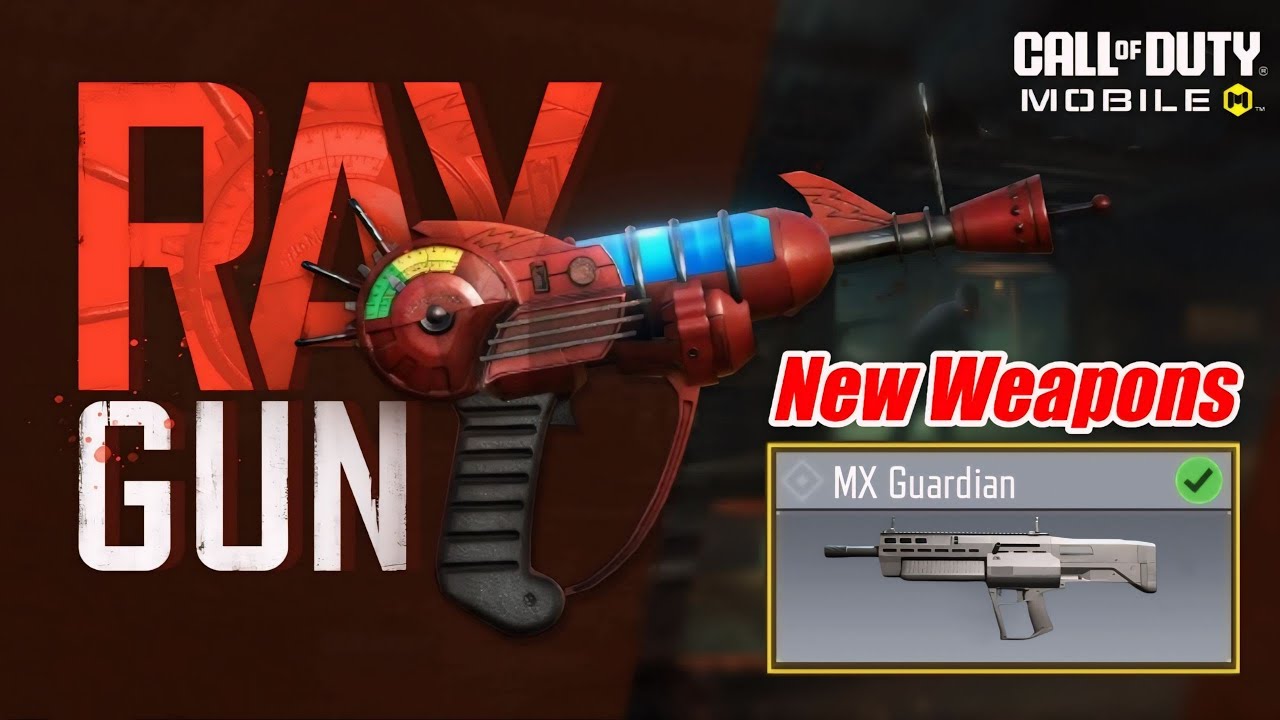 Ray Gun, JOKR, MX Guardian и многое другое — представлены новые виды оружия 🤯