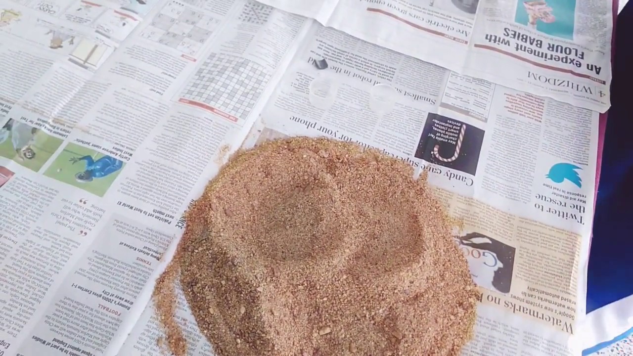 How to take iron ore from soil easy