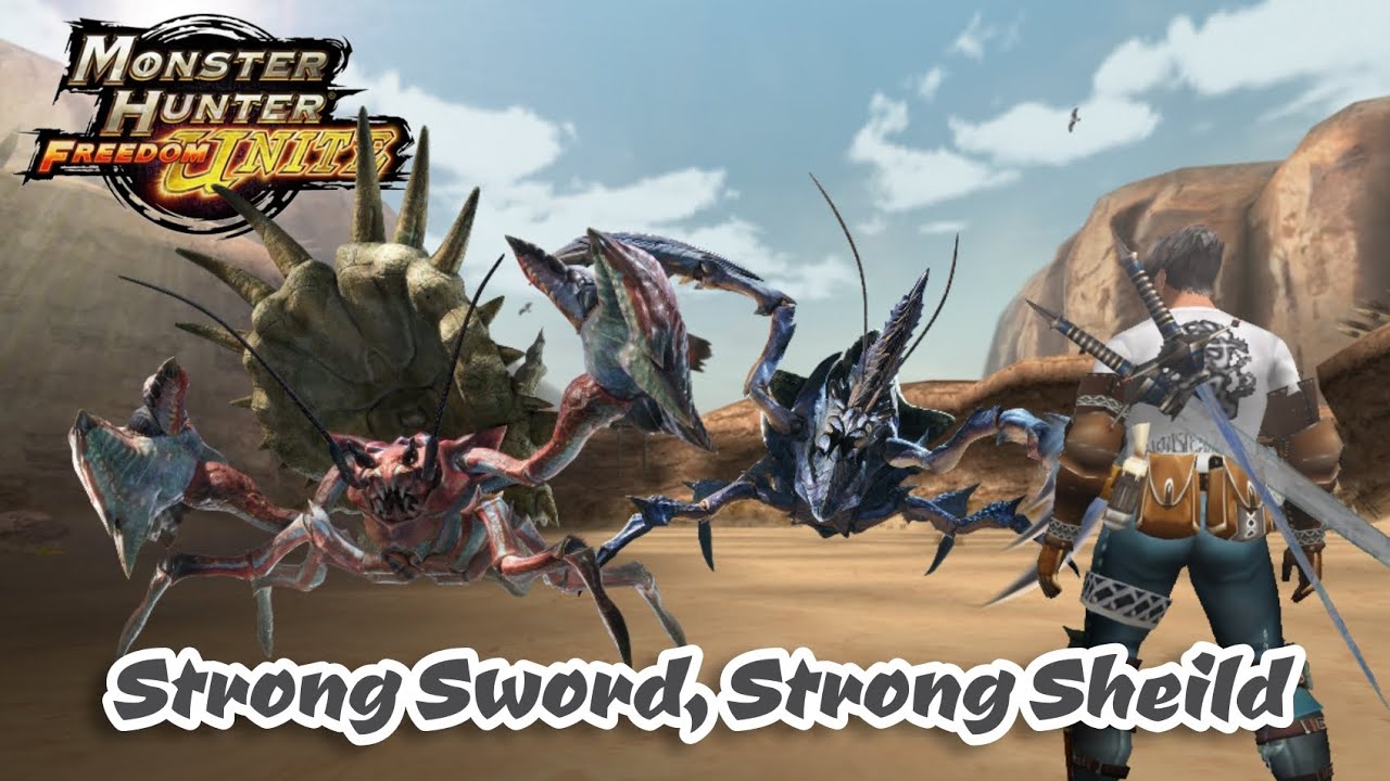 MHFU: Strong Sword, Strong Sheild (Dual Blades) - 1080p 60fps HD Texture