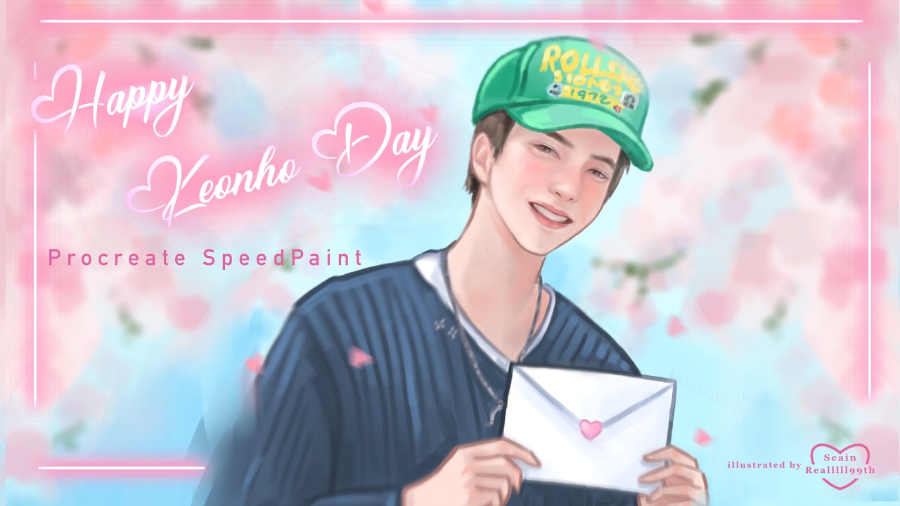 Happy Keonho Day | PROCREATE SPEEDPAINT 