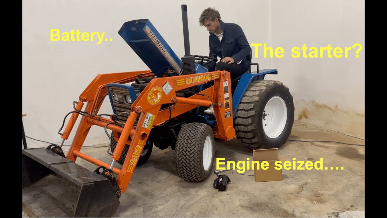 This Iseki TU 1500 tractor DOES NOT START.. Will we fix or SELL it