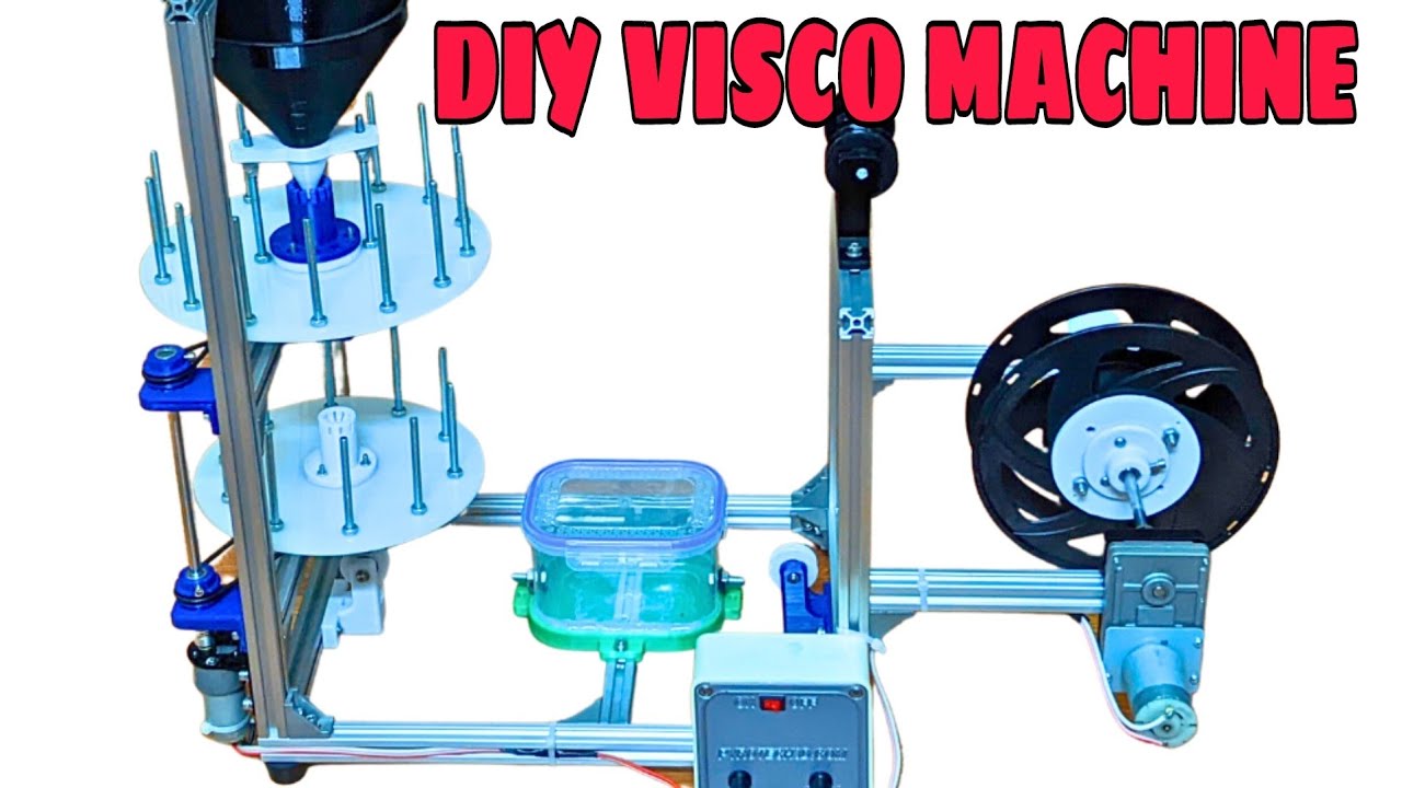 DIY VISCO FUSE MACHINE BRAIDER #fireworks #viscofuse #blackmatchfuse #diy #machine #shorts #fyp