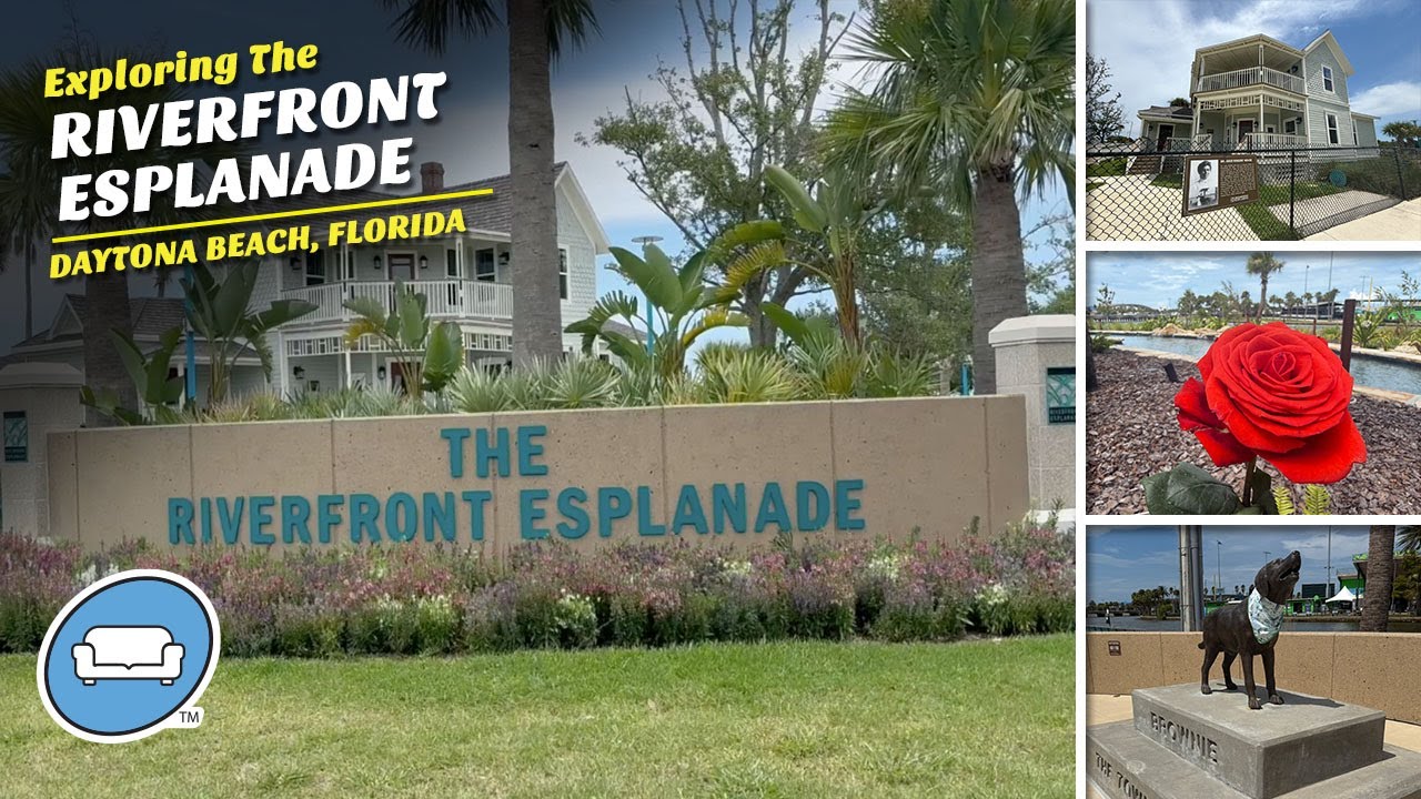 History, Gardens, and More! The Riverfront Esplanade- A Free Thing to Do in Daytona Beach