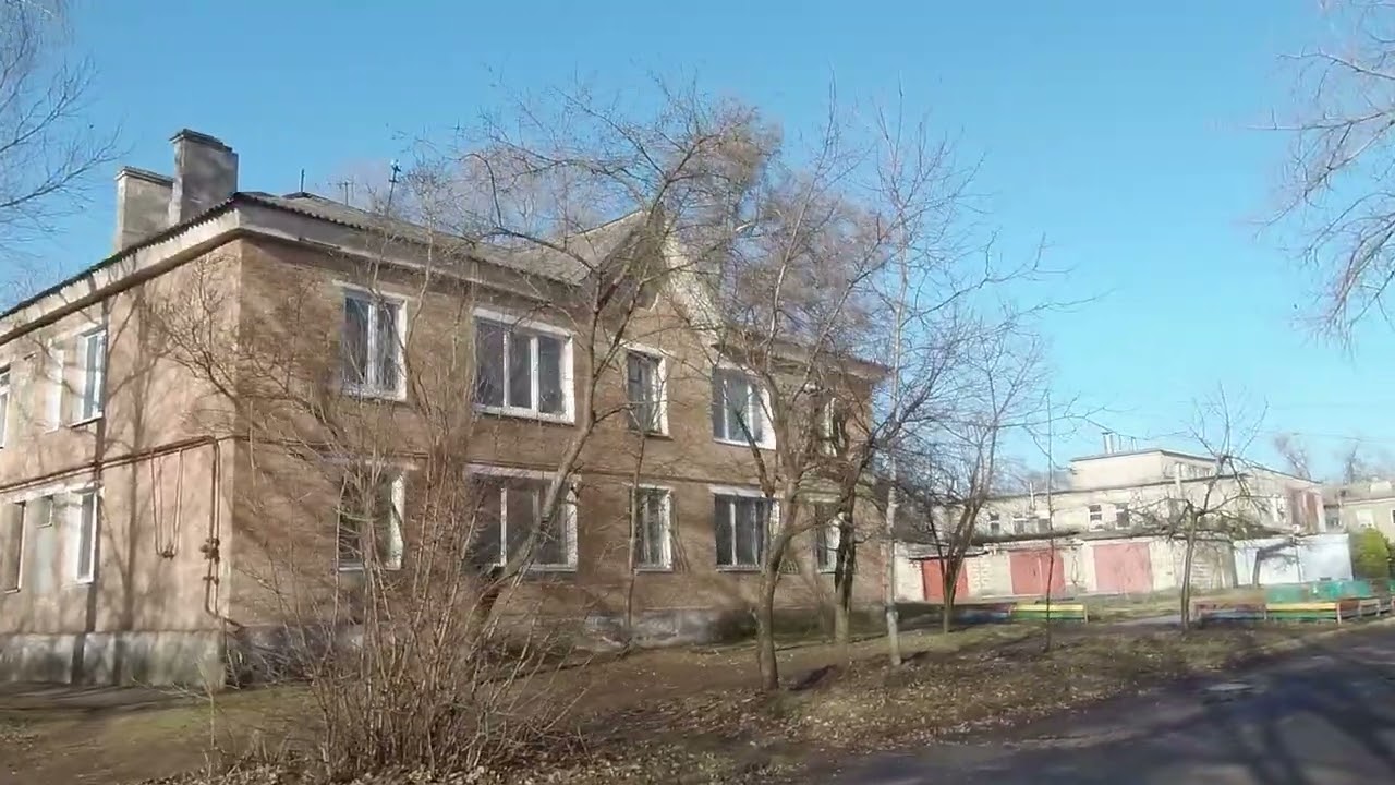 В теплый зимний день по Парковой. Желтые Воды, 20.01.23.