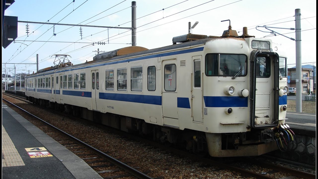 717系900番台走行音【MT54＋25ｍレールのジョイント音】日豊本線（延岡～南宮崎）