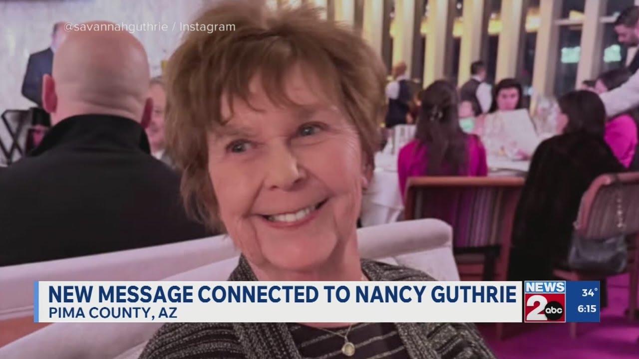 New message connected to Nancy Guthrie under investigation