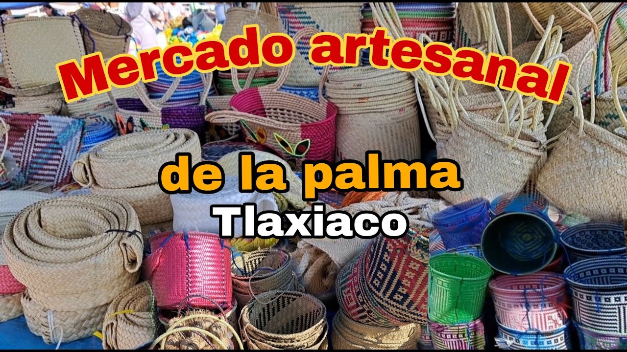 mercado de artesanias de palma en tlaxiaco #tradiciones #artesania #mercado #tianguis #oaxaca #viral