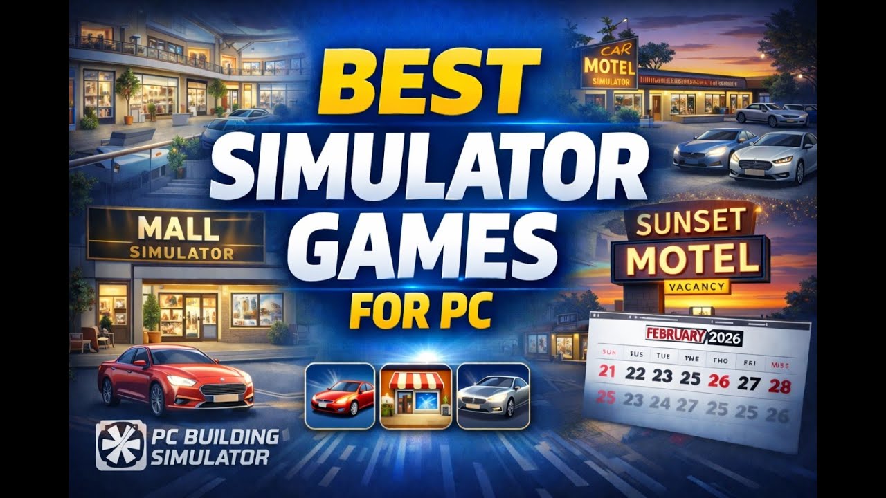 Best simulator games to play in february 2026 | Part 2
