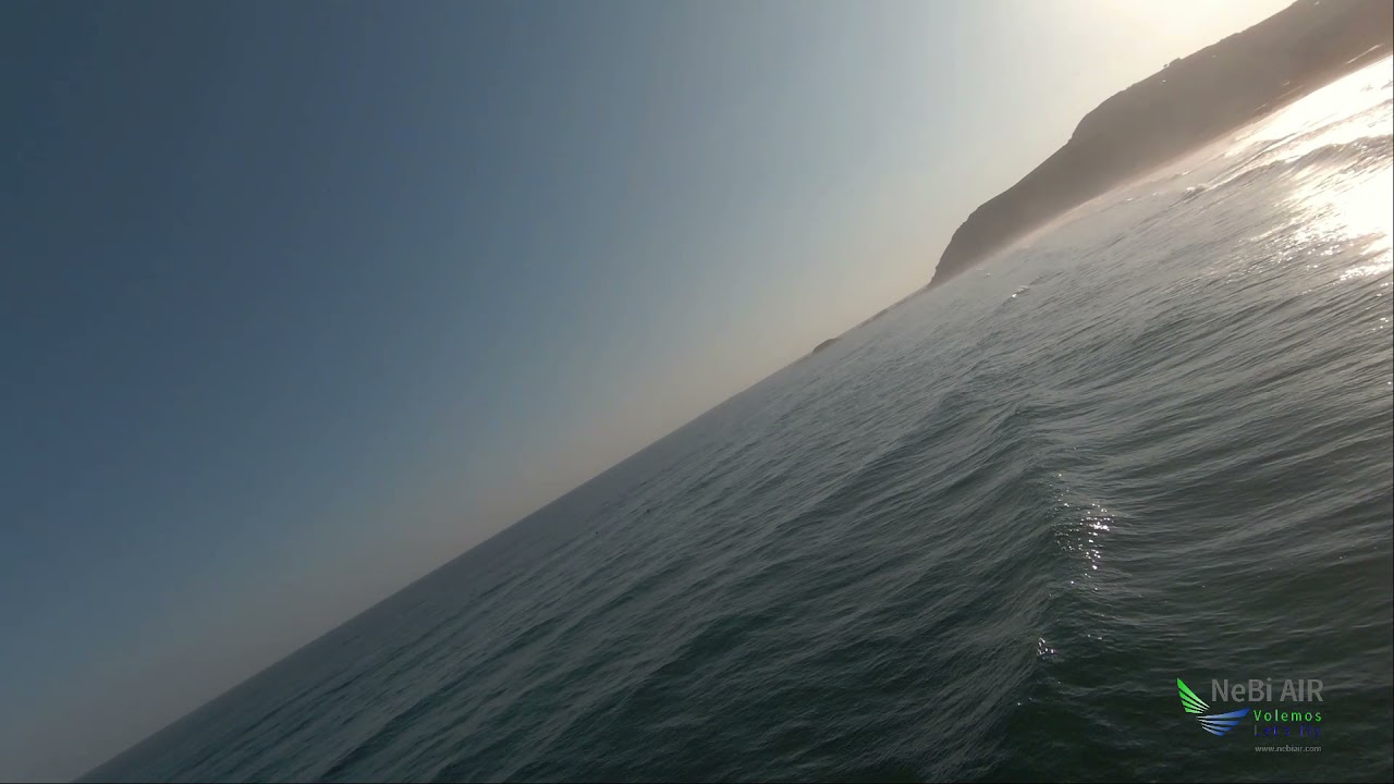 Zarautz cinematic FPV dron