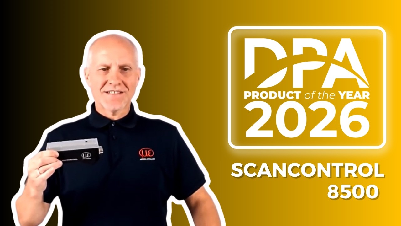 Micro-Epsilon introduces scanCONTROL 8500 laser scanner | DPA Product of the Year 2026