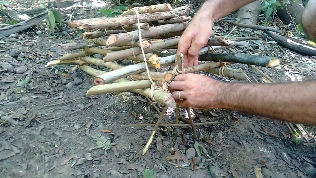 como armar uma arapuca /2 formas diferentes  |  manual de sobrevivência