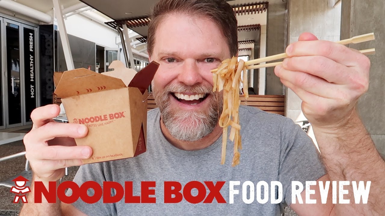 NOODLE BOX FOOD REVIEW - Chicken Pad Thai - Greg's Kitchen