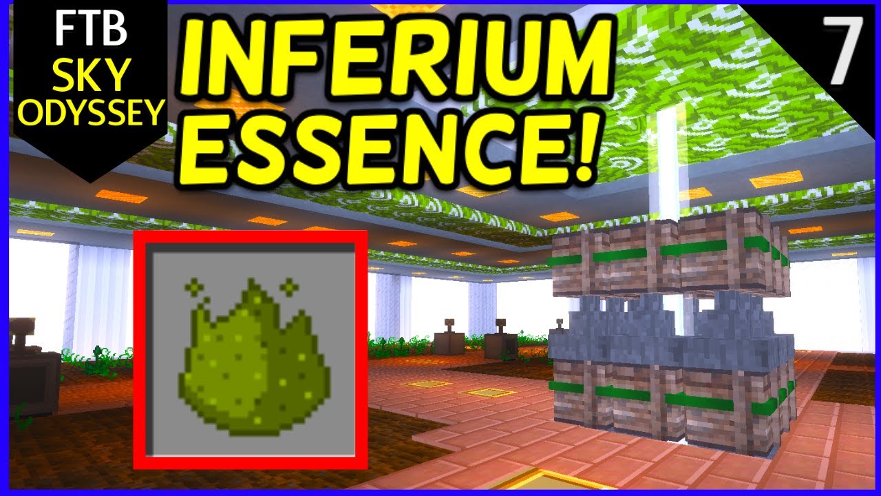 FTB Sky Odyssey Mystical Agriculture START! Ep7