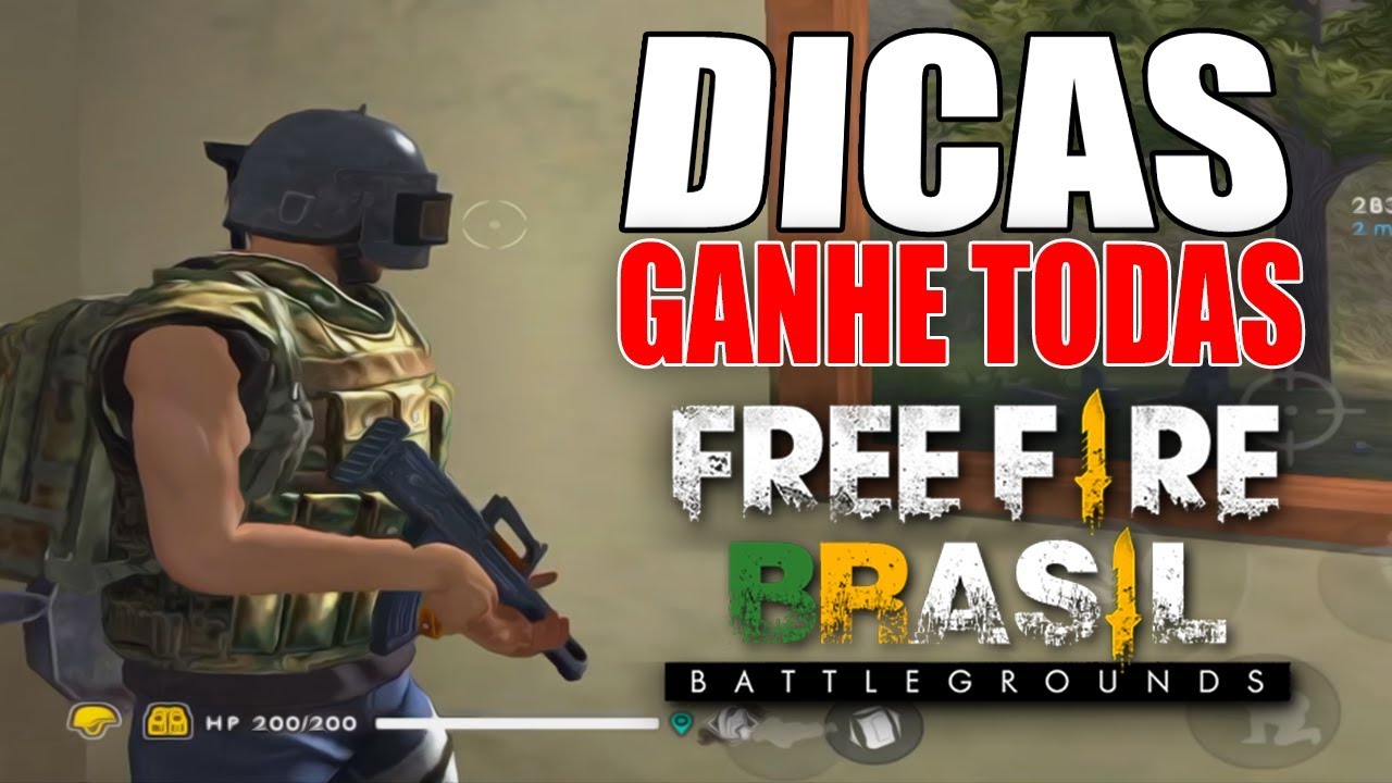 COMO GANHAR TODAS AS RANKEADAS DO FREE FIRE BATTLEGROUNDS !