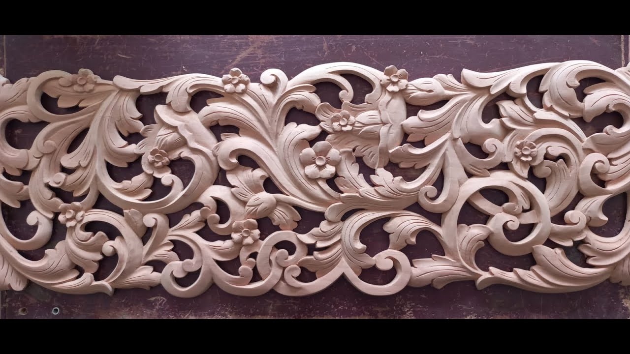 Ornamento Tallado a Mano en Madera Cedro | Proceso Completo