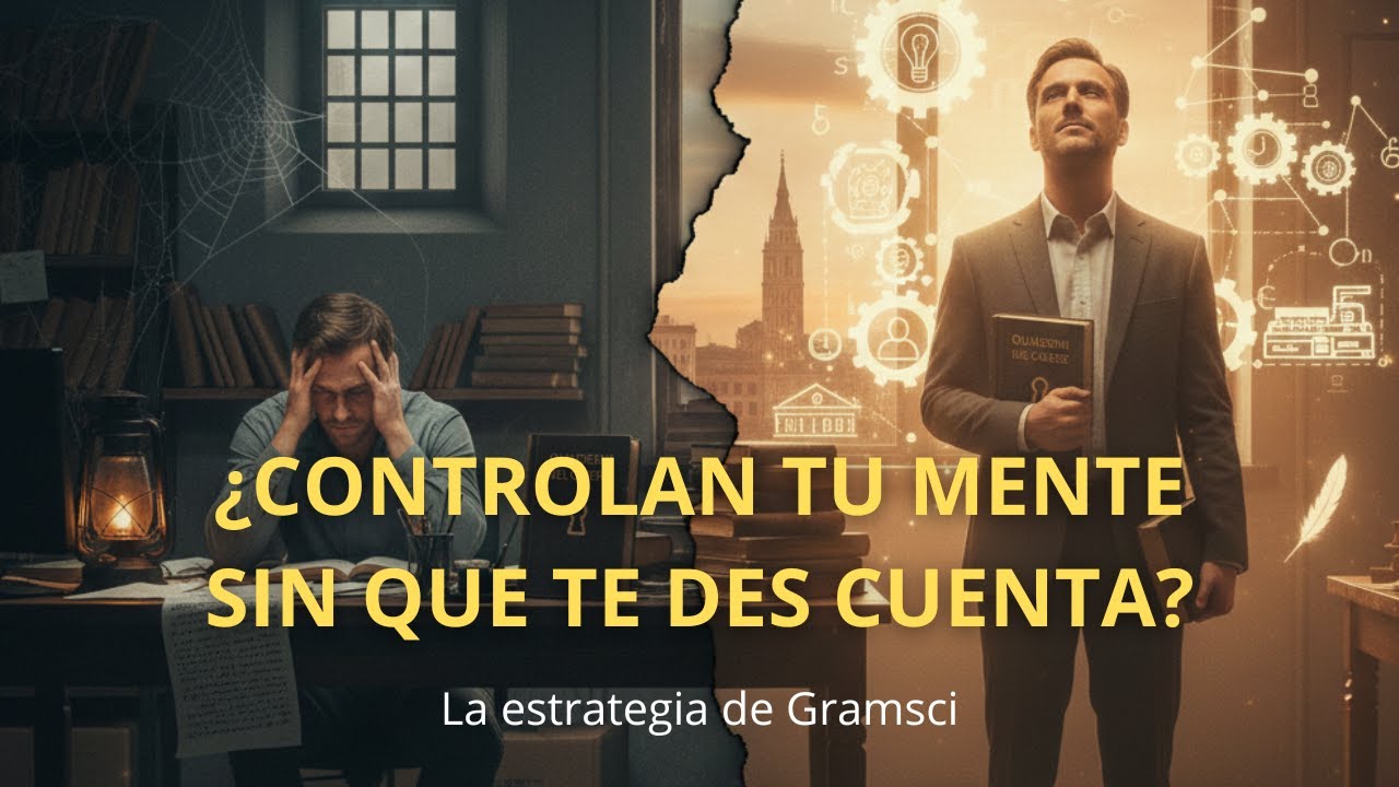 Cómo controlan tu mente sin que te des cuenta (La estrategia de Gramsci)