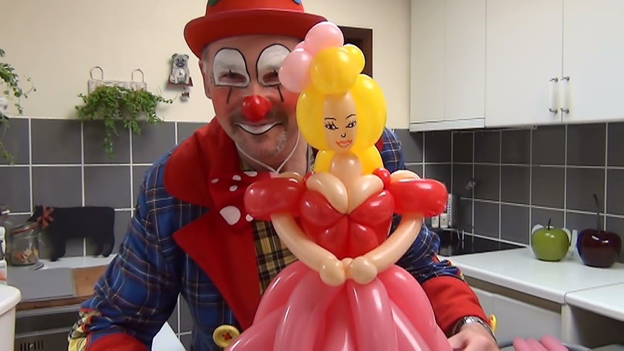 How to make a Sleeping Beauty balloon