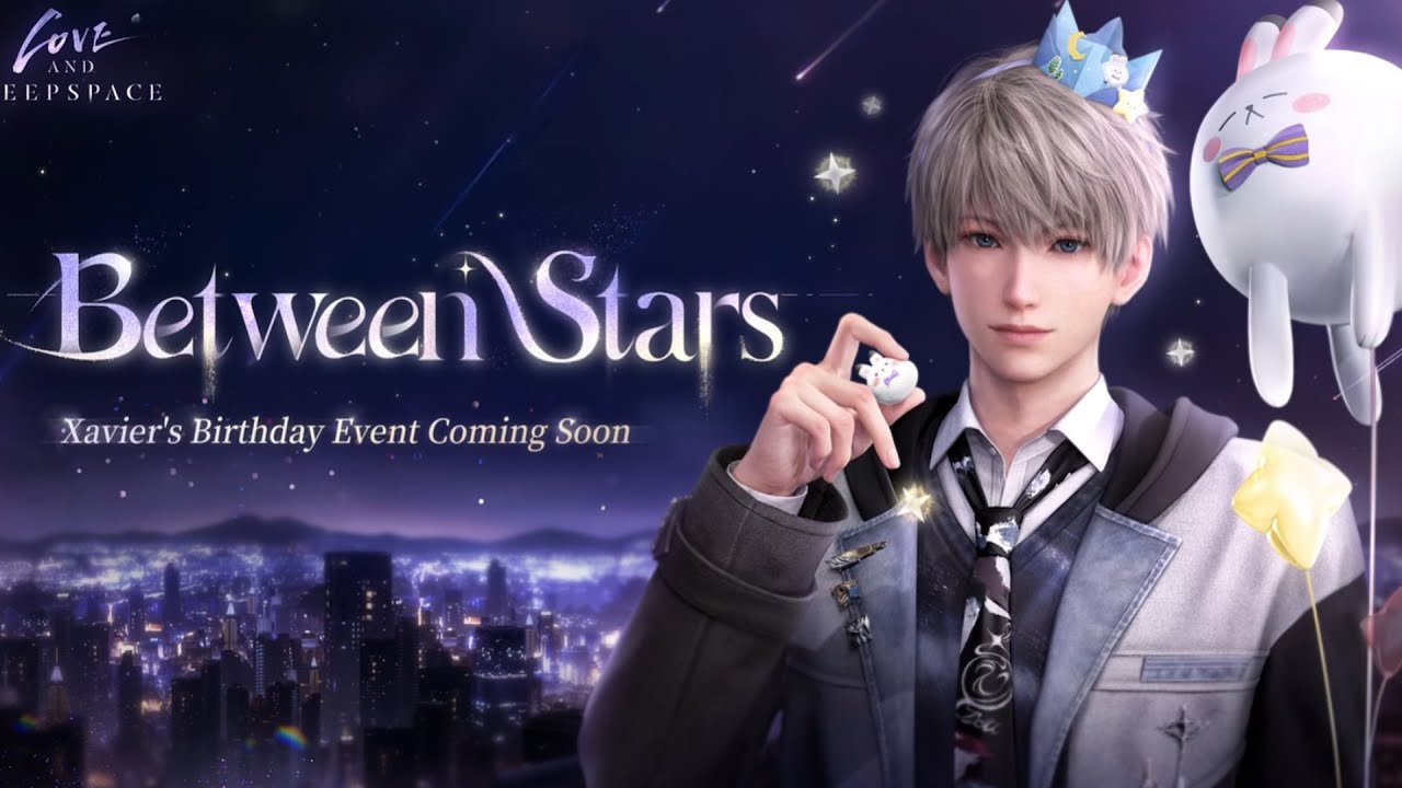 Date : Between Stars | Xavier | Birthday Card 2025 | Love and Deepspace Gameplay