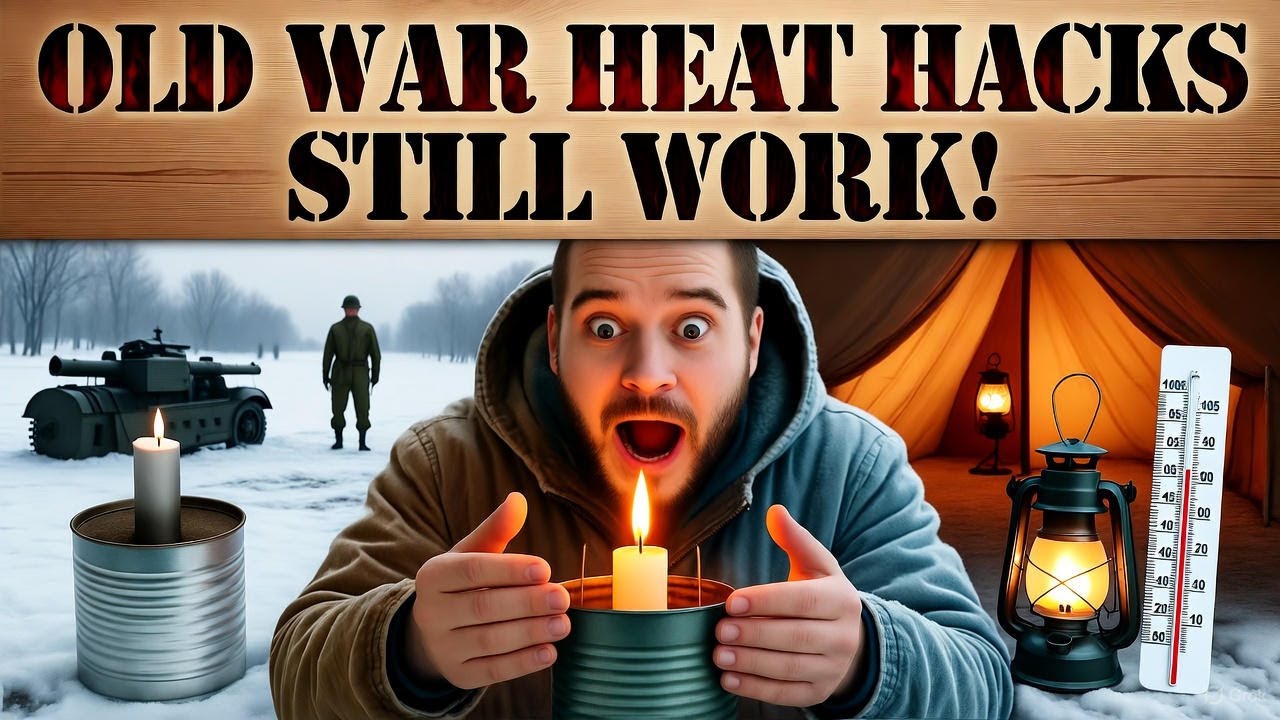 10 WWII Survival Heating Hacks That Beat Modern Heaters &mdash; Preppers, You NEED These!