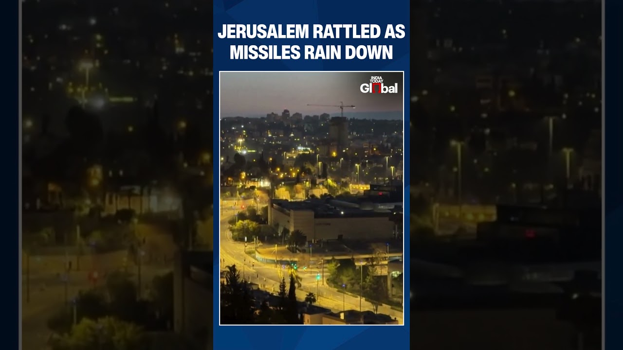Sirens Blare Over Jerusalem at Sunrise as Israeli Defenses Intercept New Wave of Iranian Missiles