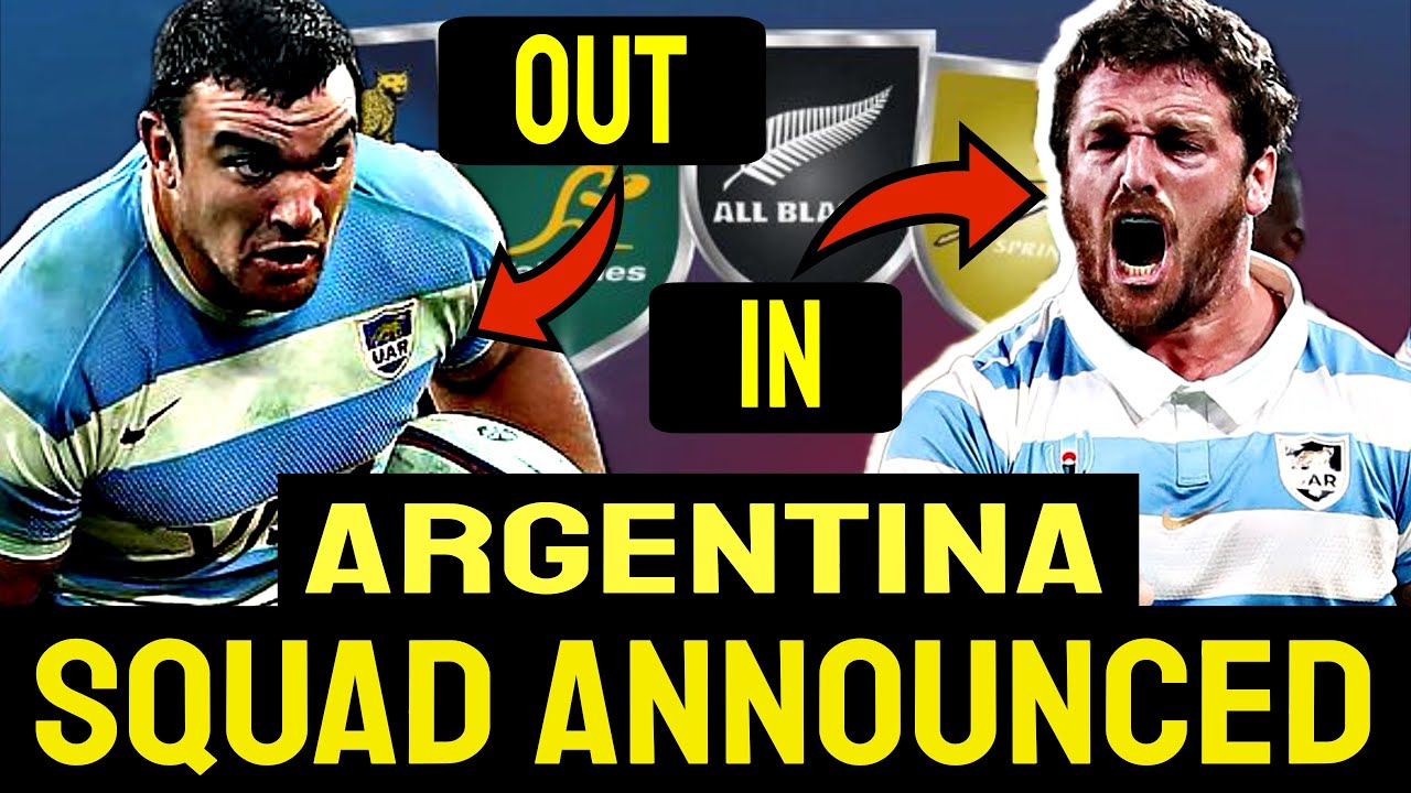 Captains Back! | Argentina Squad Selection | Rugby Championship Game 2 | Reaction