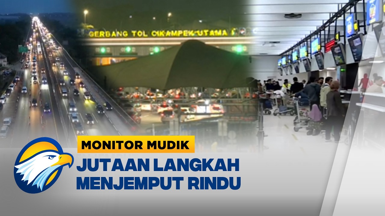 Monitor Mudik - Puncak Mudik di GT Cikatama, Bandara Soetta, PLN Berangkatkan 9.810 Pemudik