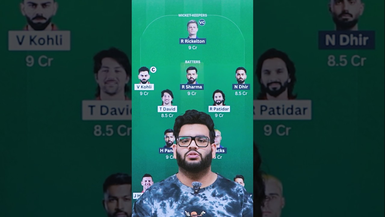 RCB vs MI Dream11 Prediction #cric11forecast #dream11prediction #dream11 #rcbvsmi #ipl2026