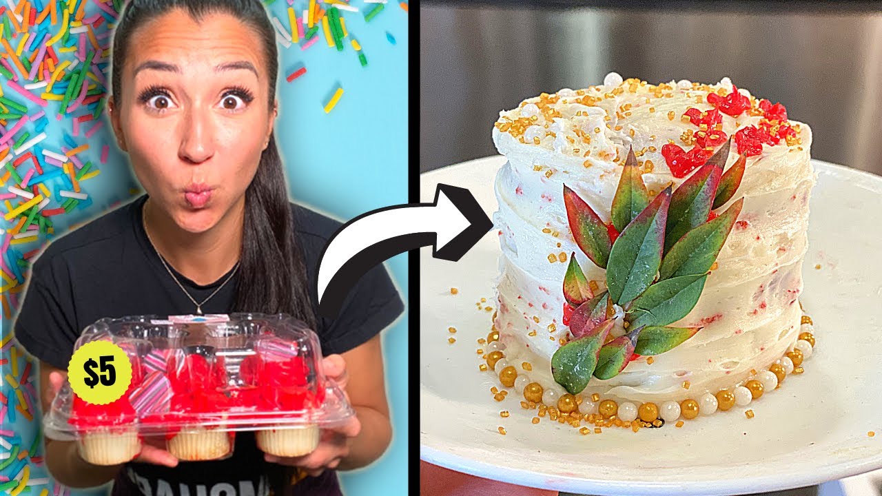 Transforming UGLY Cupcakes into Pretty Desserts!