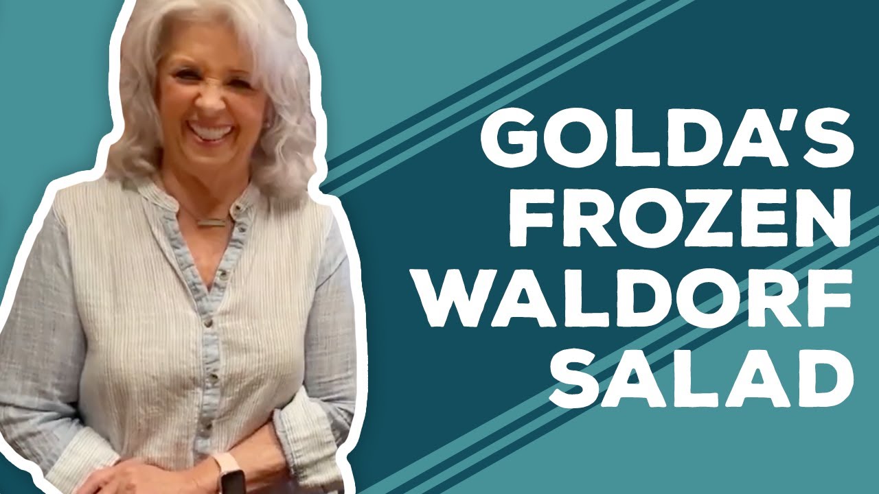 Quarantine Cooking: Golda's Frozen Waldorf Salad Recipe