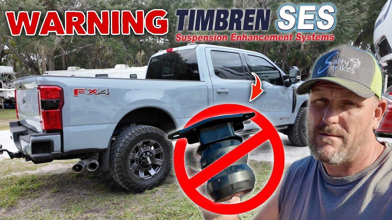 ВНИМАНИЕ: Timbren SES на Super Duty F350 тянет за собой автодом! #жизньнадоме #superduty #timbrens
