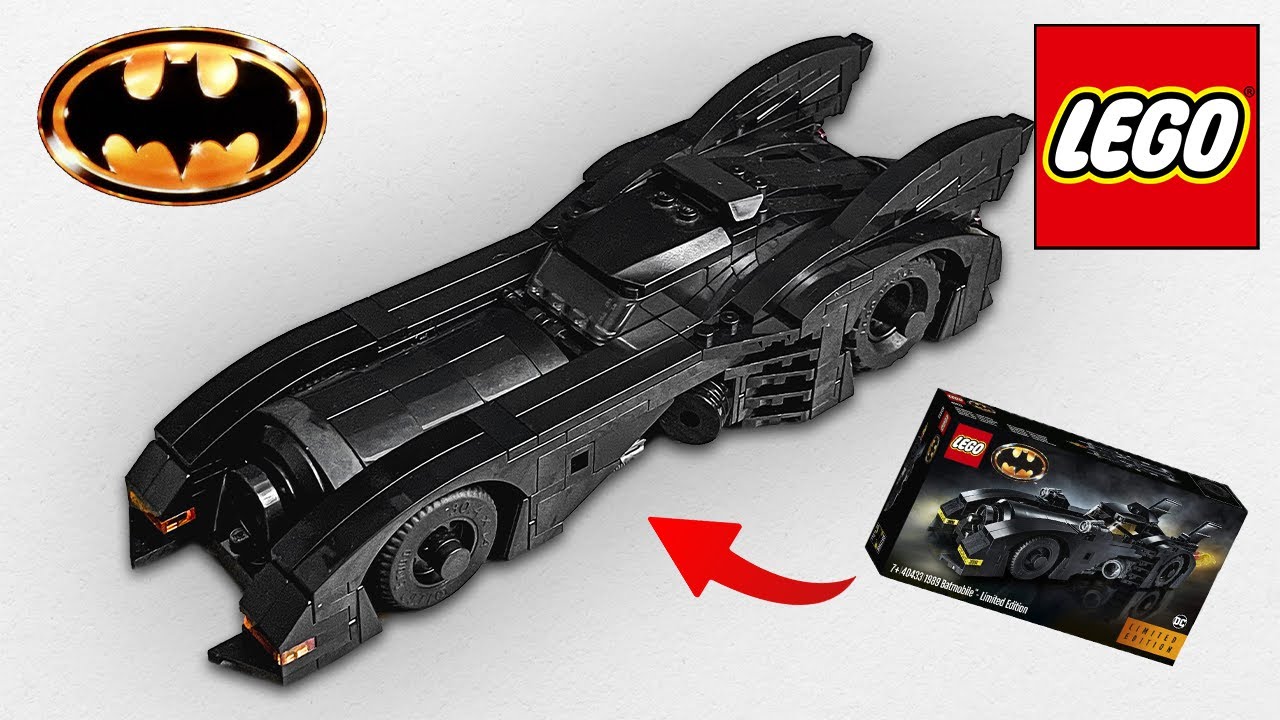 Lego 1989 Batmobile - Improved 40433 Set