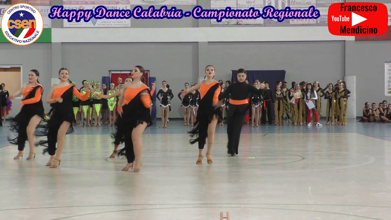 1° - Happy Dance Calabria - Campionato Regionale (Rossano) Calabria 2018 - CSEN