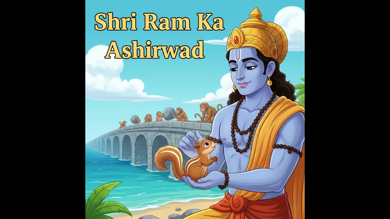 भगवान राम और नन्ही गिलहरी की अद्भुत कहानी | The Story of Lord Rama and the Squirrel
