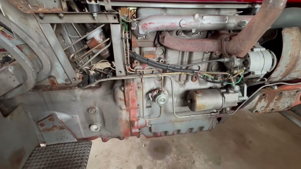 Massey Ferguson 180 Diesel Fuel Line Routing