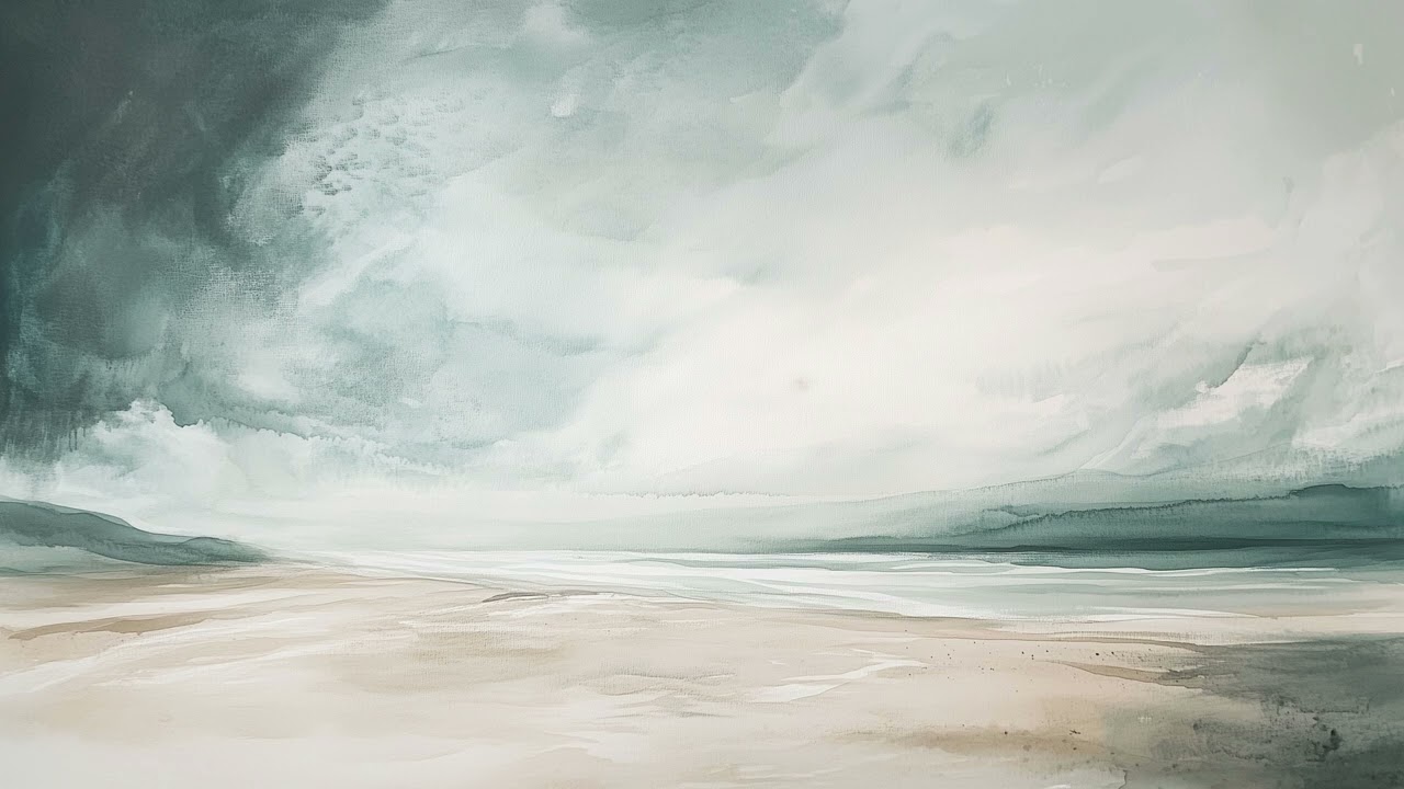 Vintage Summer Coastal Art Slideshow | TV Art Screensaver | Vintage Painting