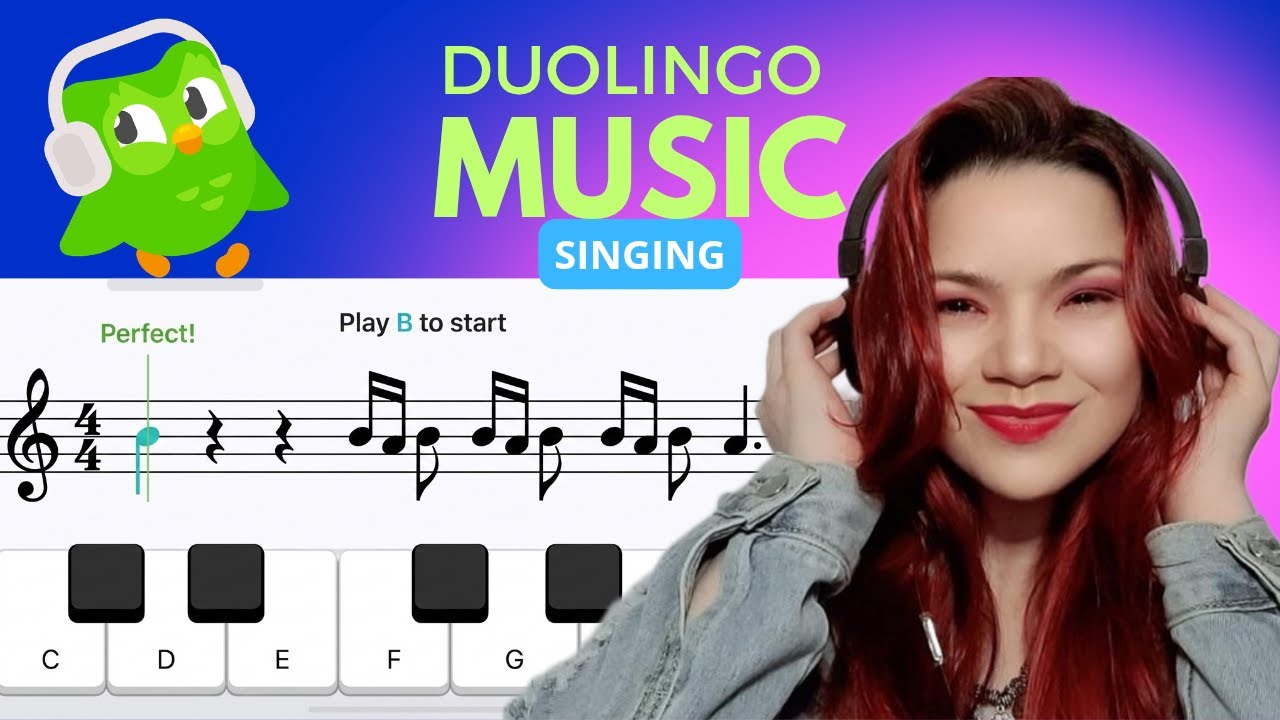 Singing Through DUOLINGO MUSIC - Lesson 1
