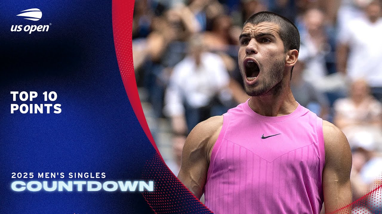 Top 10 Points of the Tournament | Men's Singles | 2025 US Open