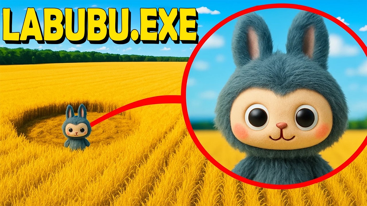 MY DRONE ACCIDENTALLY RECORDED LABUBU.EXE IN REAL LIFE!!