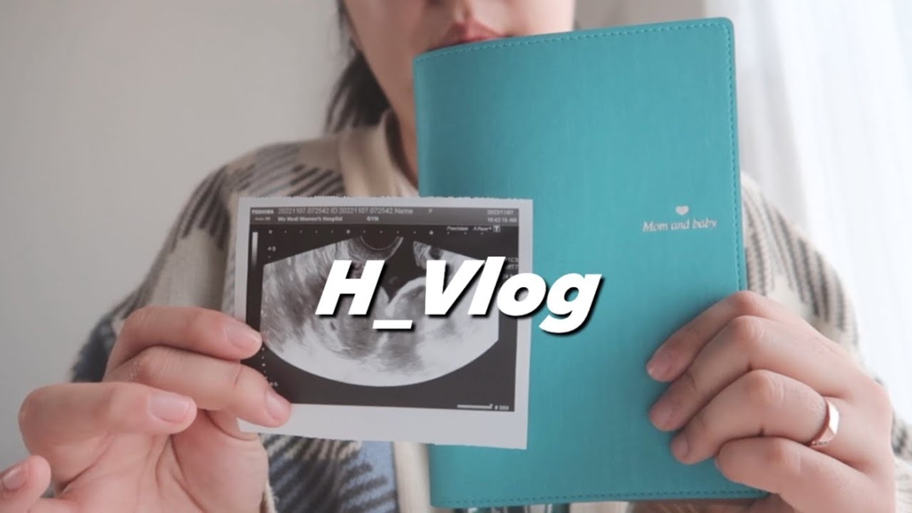 [H_vlog] 드디어 아기집 👶🏻🏡  봤어요 🧡 | 임신 4-5주차 일상 브이로그 / 시험관 임신 / 5일배양 눈사람배아 / 미즈메디